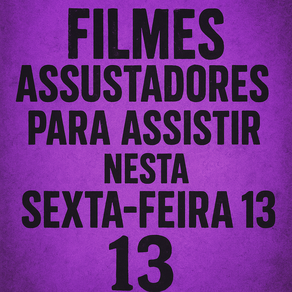 Filmes assustadores para assistir na sexta‑feira 13
